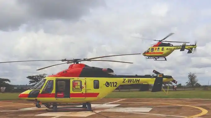 Image from ZimVitals Health⚕🇿🇼: _Health News_ *13-year-old gives birth mid-air during emergency heli...