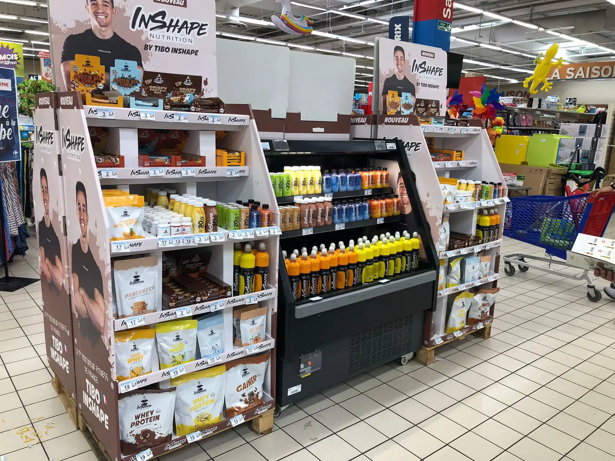 Image from Tibo Inshape 💪: Inshape nutrition dispo chez Carrefour...