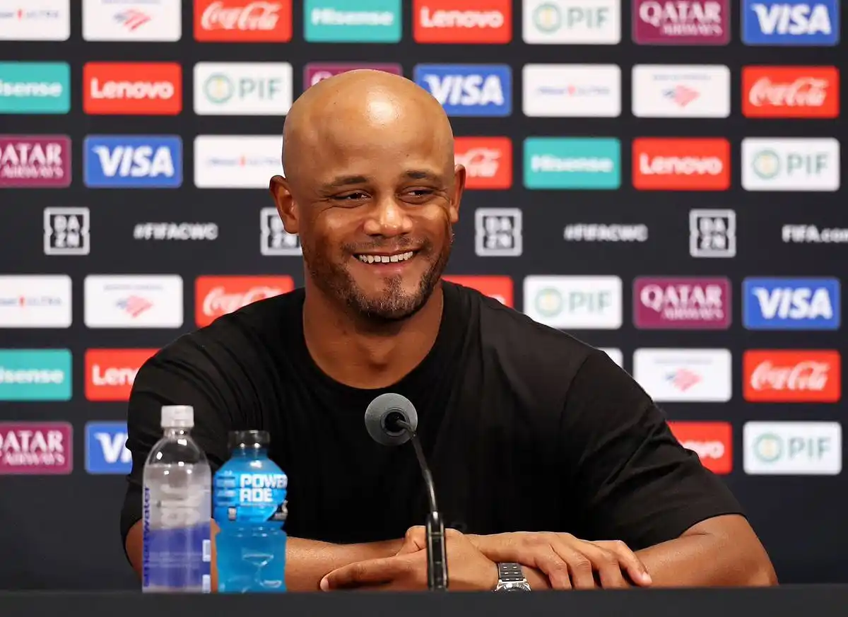 Image from Diário de torcedor: 🎙️ Kompany, técnico do Bayern, sobre a vitória do Flamengo para cima ...