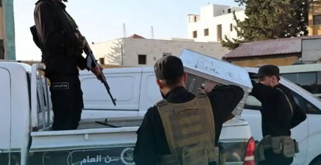 Image from 〘  نبـأ  〙: 🔴 *قيادة الأمن الداخلي* في حماة تتمكن من ضبط شبكة متورطة في ترويج `سم...