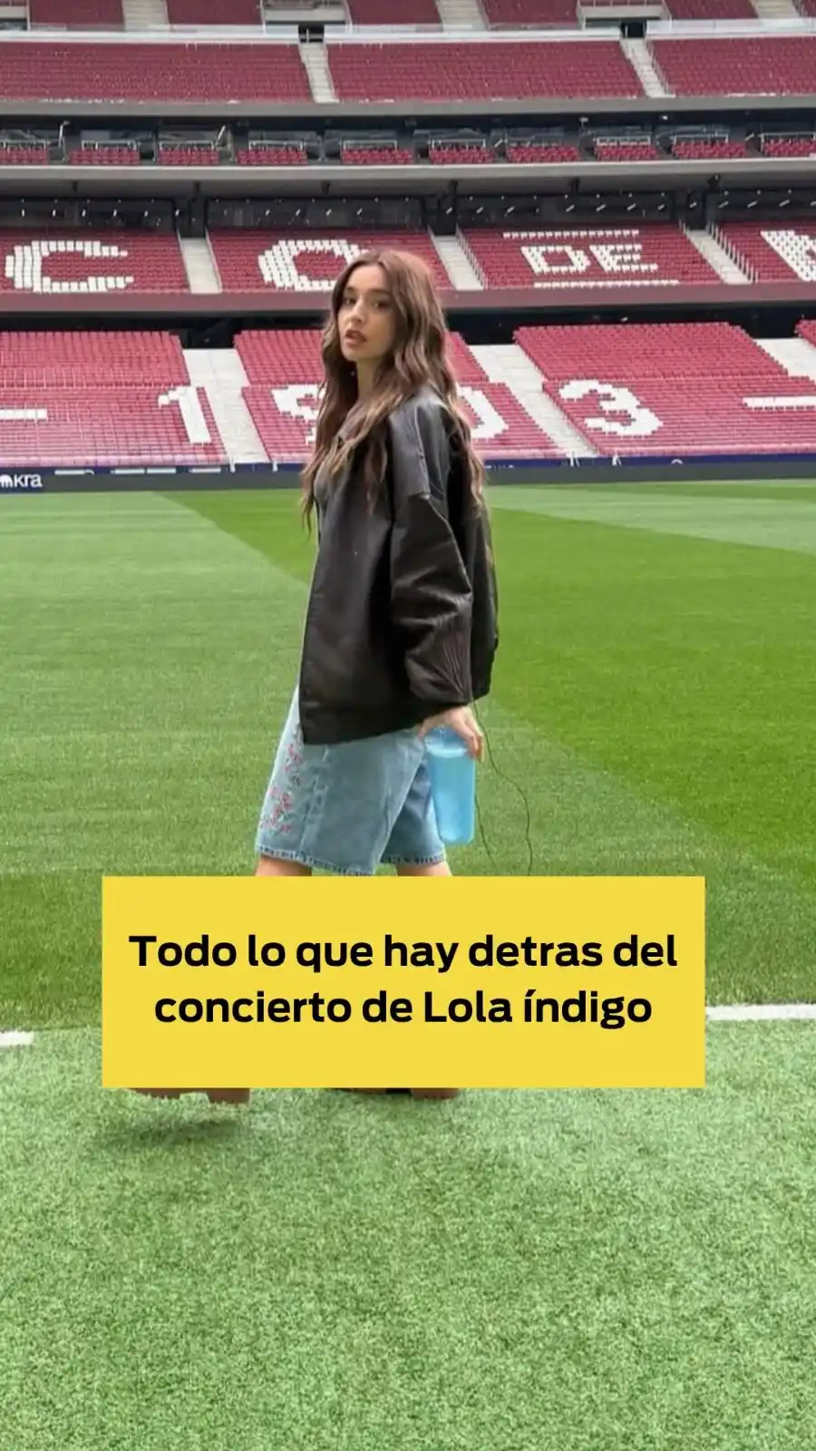 Image from MegaStarFM: Lola Índigo ha dado su primer concierto de estadios en el Metropolitan...