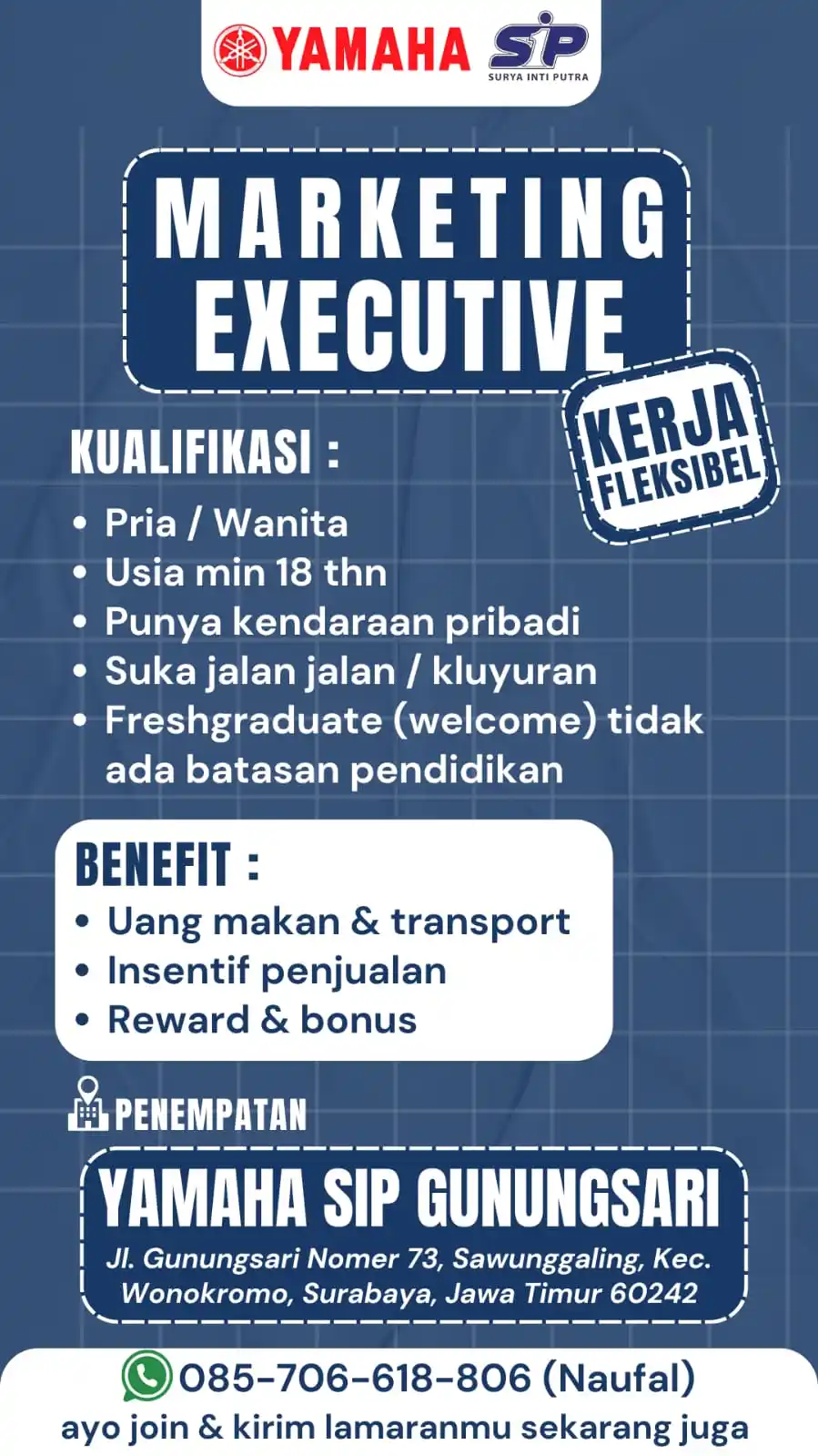 Image from Loker Surabaya Dan Sekitarnya: marketing gunungsari sby...