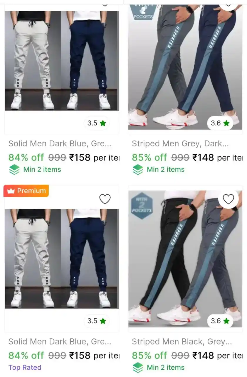 Image from Great Deals Hub PRO: Mens track pants @148 https://bitli.in/ia731kr...