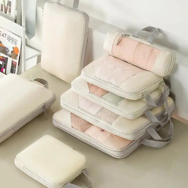 Image from 🛍 منتجات علي اكسبرس aliexpress 🛒: 🎒✨ منظمات السفر المدمجة – رفيقك المثالي للرحلات!  لا تضيع وقتك تدور م...