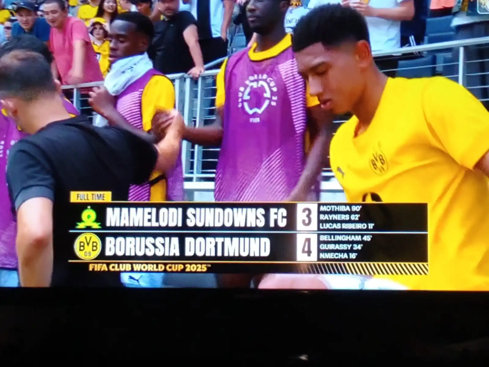 Image from Knéel Do Esporte: O BORUSSIA DORTMUND TOMOU PRESSÃO, MAS VENCE O MAMELODI SUNDOWNS NA CO...