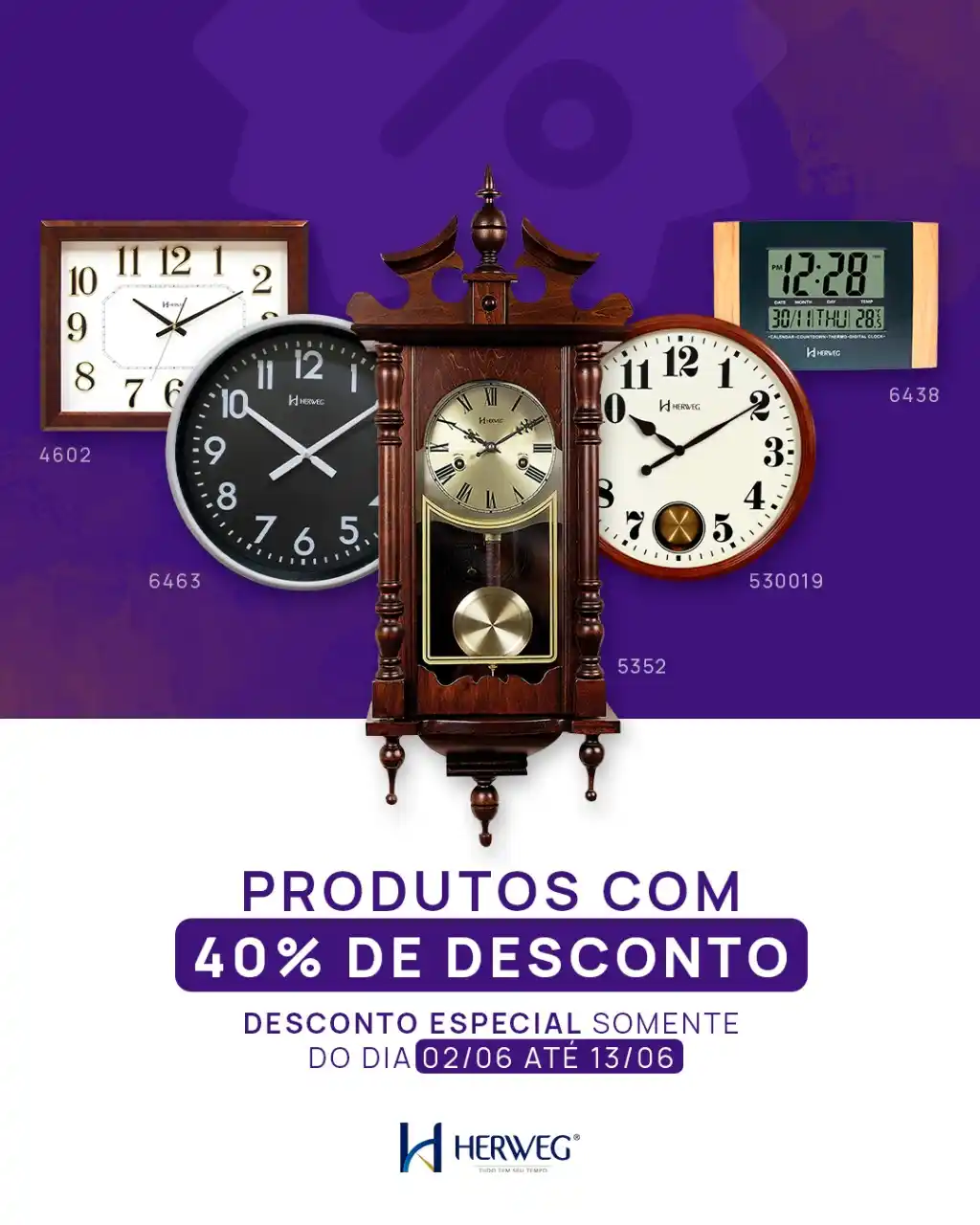 Herweg Relógios post