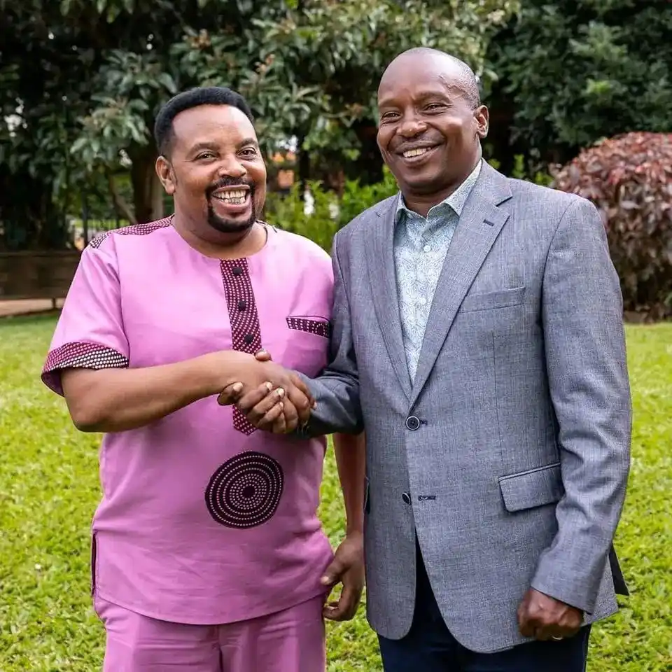 Image from Kenya Trends: Popular Kikuyu artiste Ben Githae has apologized for meeting Deputy Pr...