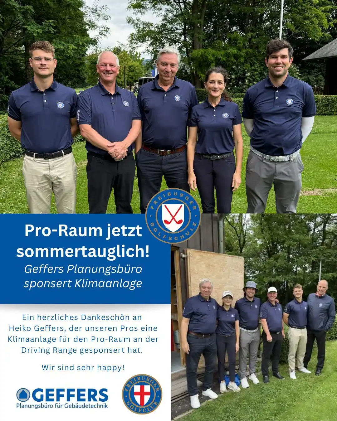 Image from Freiburger Golfclub: Pro-Raum jetzt sommertauglich!  Wir freuen uns, Euch mitteilen zu könn...