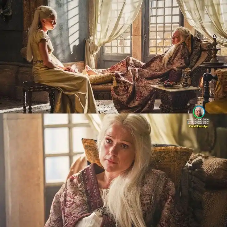 Image from HOUSE DRAGÓN FANÁTICOS 🛡️: *¿QUÉ PASARÍA SI LA MADRE DE RHAENYRA ESTUVIERA VIVA EN TODO ESE CAOS?...