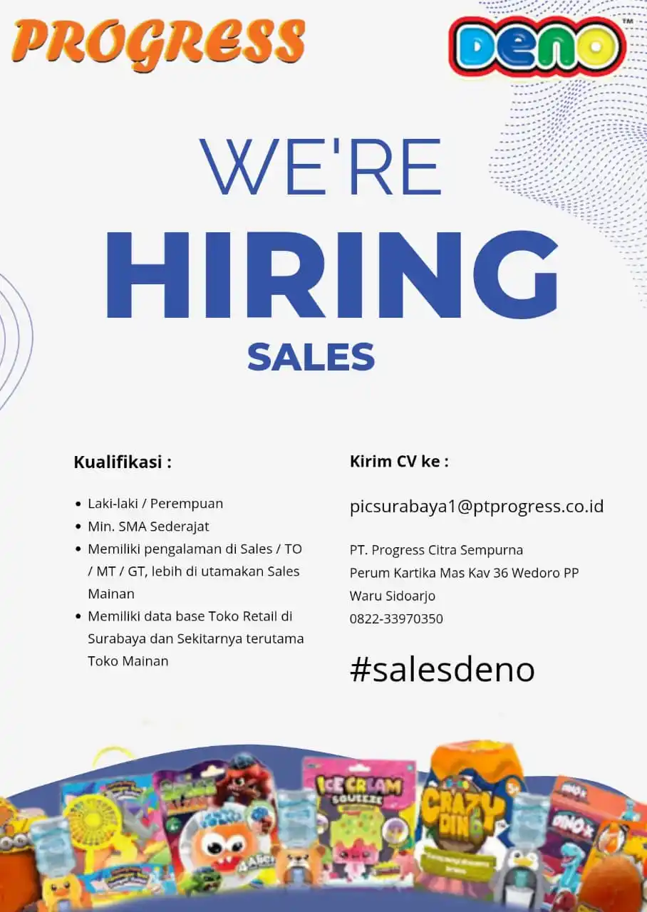 Image from Loker Surabaya Dan Sekitarnya: sales...