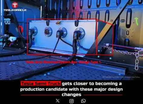 Image from Tesla Oracle - Tesla, SpaceX, Elon Musk News: *Tesla Semi Truck gets closer to becoming a production candidate with ...