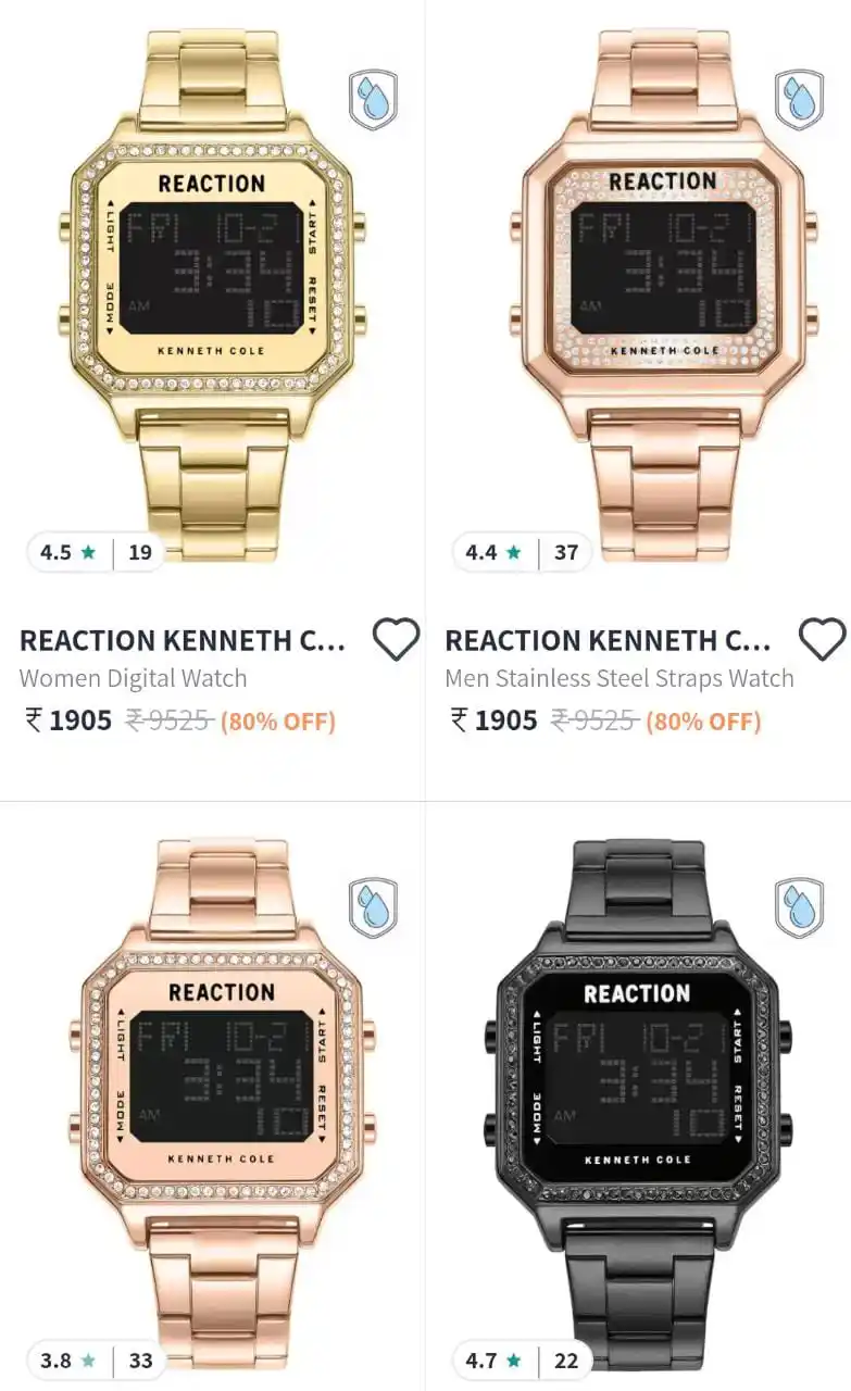 Image from Great Deals Hub PRO: Upto 80% off : Reaction Kenneth Cole Women Watch https://myntr.it/r...