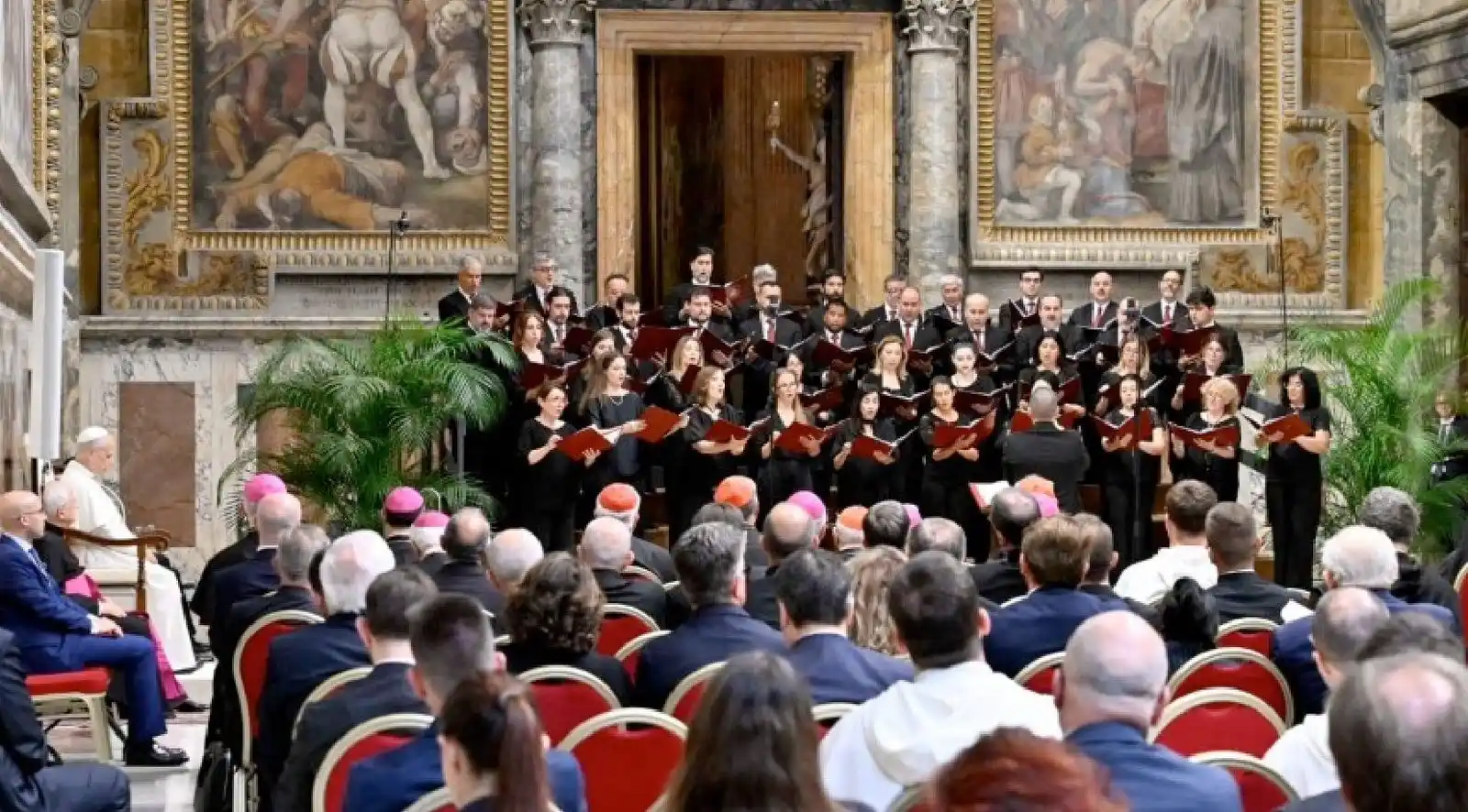 Image from ZENIT News Agency (english edition): What Does Pope Leo XIV Think About Sacred Music? First Public Remarks ...