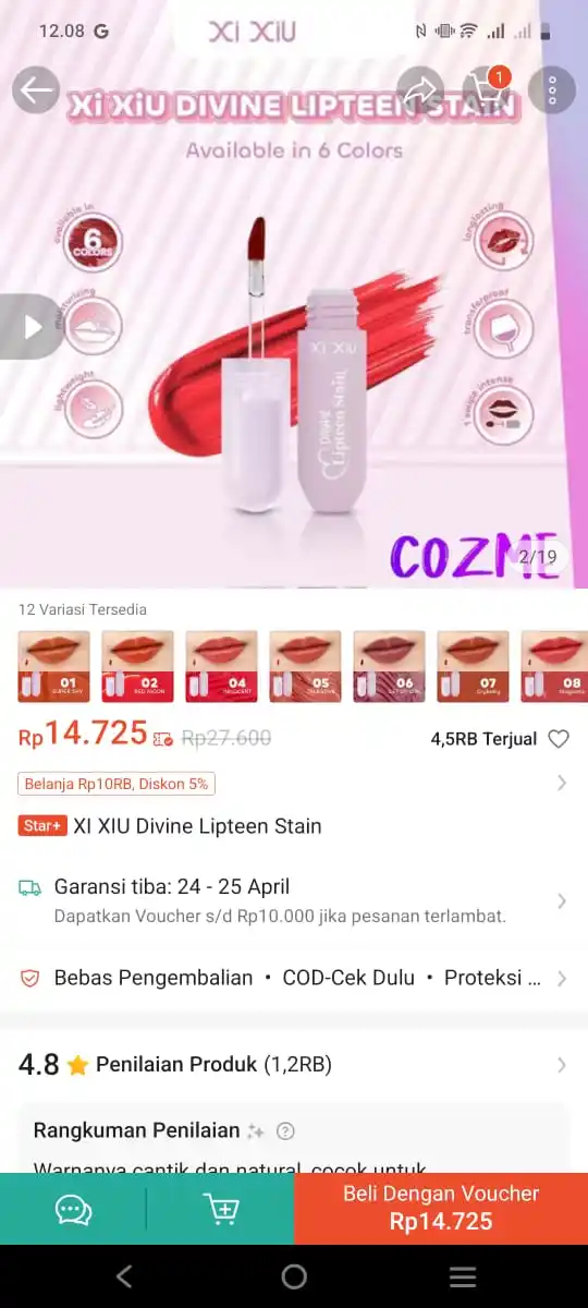 Image from Racun Promo Shopee 🛒: xiu xiu liep teen tahan lama  https://s.shopee.co.id/1LSdEotk7k?share_...