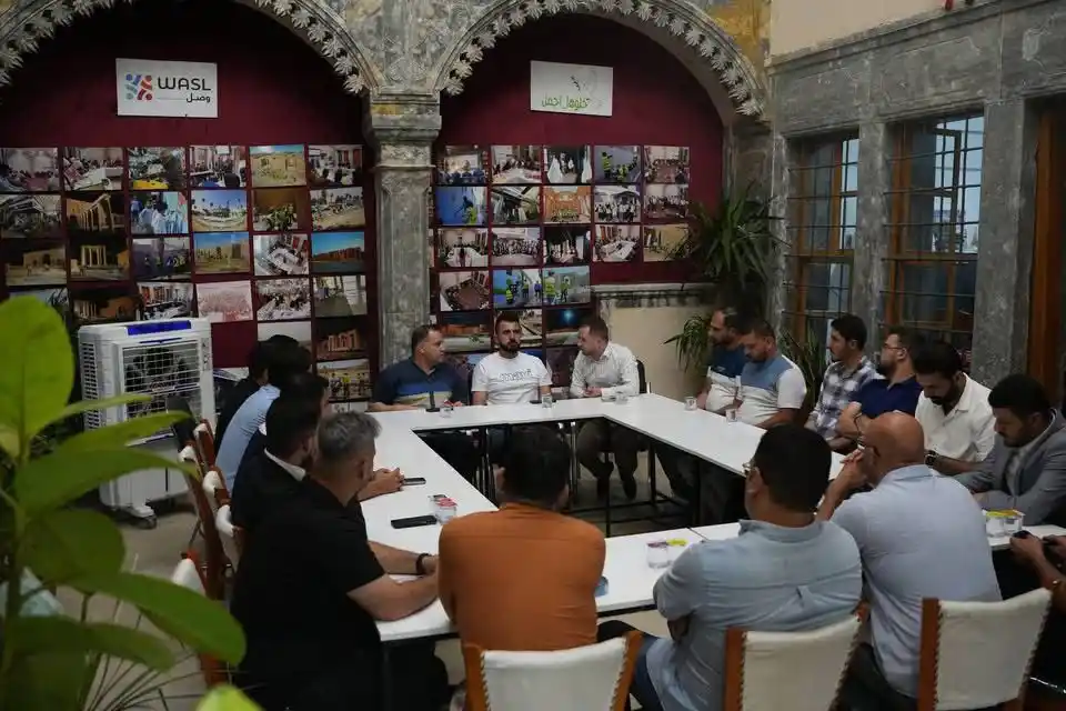 Image from خلوها اجمل: زيارة مدير عام تربية نينوى إلى مؤسسة خلوها أجمل تشرفنا في مؤسسة خلوه...