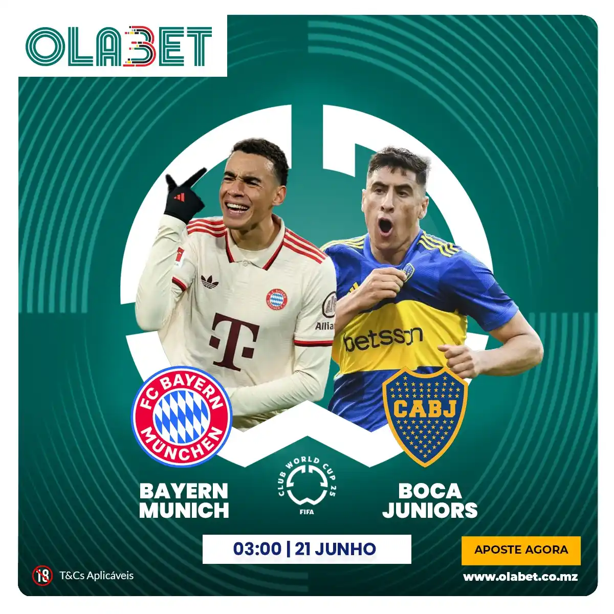 Image from Olabet Moçambique: 🚨Agora sim, um teste mais duro para os goleador do Mundial de Clubes!...