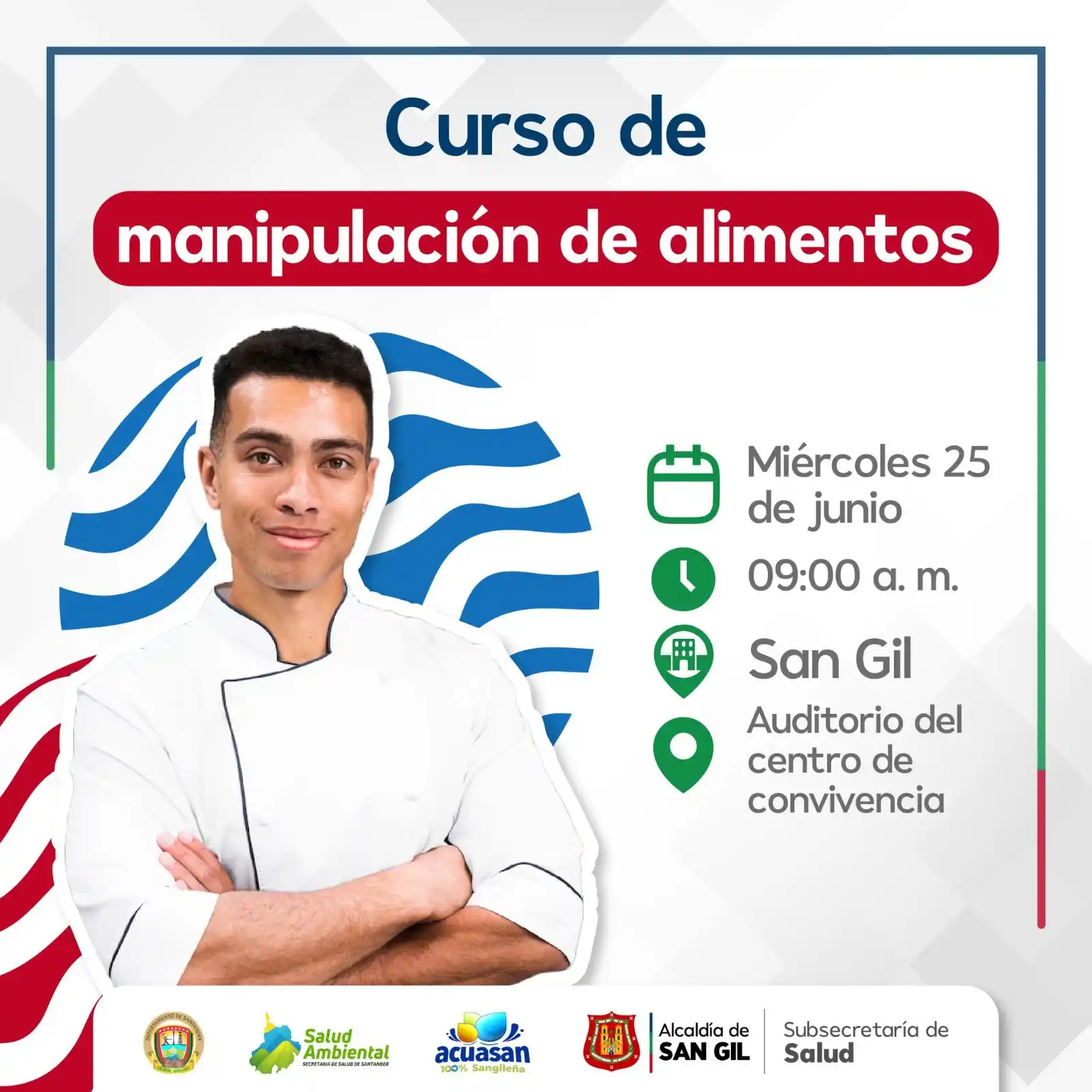 Image from Alcaldía de San Gil: 🍽️ ¡Alista tu delantal y capacítate! Mejorar tus prácticas en cocina ...