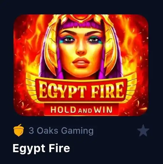 Image from Canal del tío Mau: *🚨ATENCIÓN, JUEGO ALTO🚨*  El juego *Egypt Fire* estará en un punto a...