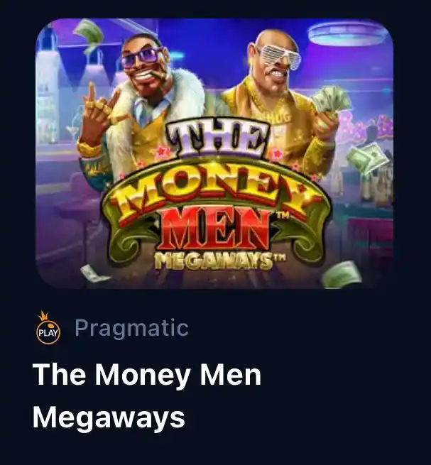 Image from Canal del tío Mau: *🚨ATENCIÓN, JUEGO ALTO🚨*  El juego *The Money Men Megaways* estará e...
