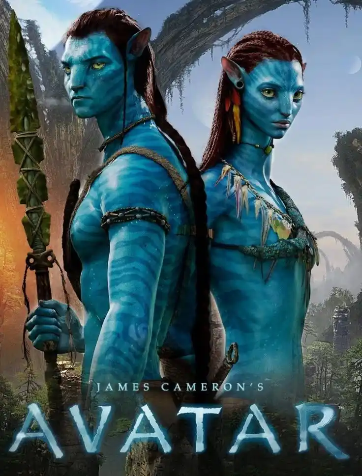 Image from 𝗦𝗧𝗜𝗖𝗞𝗘𝗥𝗦💗: *🎬🍿 Avatar (Saga - 2 partes)* *📆 Año:* 2009, 2023 *📽 Categoría:* F...