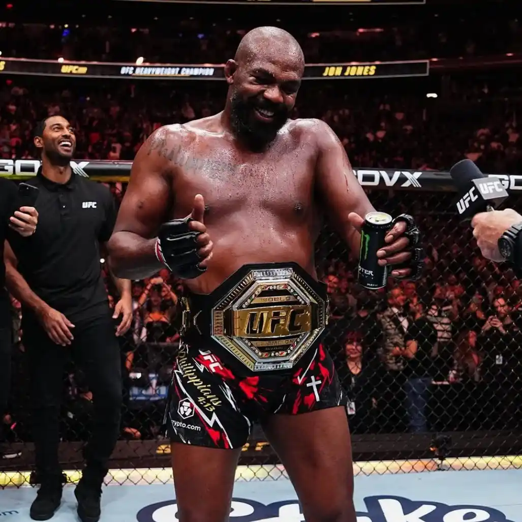 Image from MMA Orbit: 🚨| BREAKING: Jon Jones has retired from MMA. TOM ASPINALL IS THE NE...