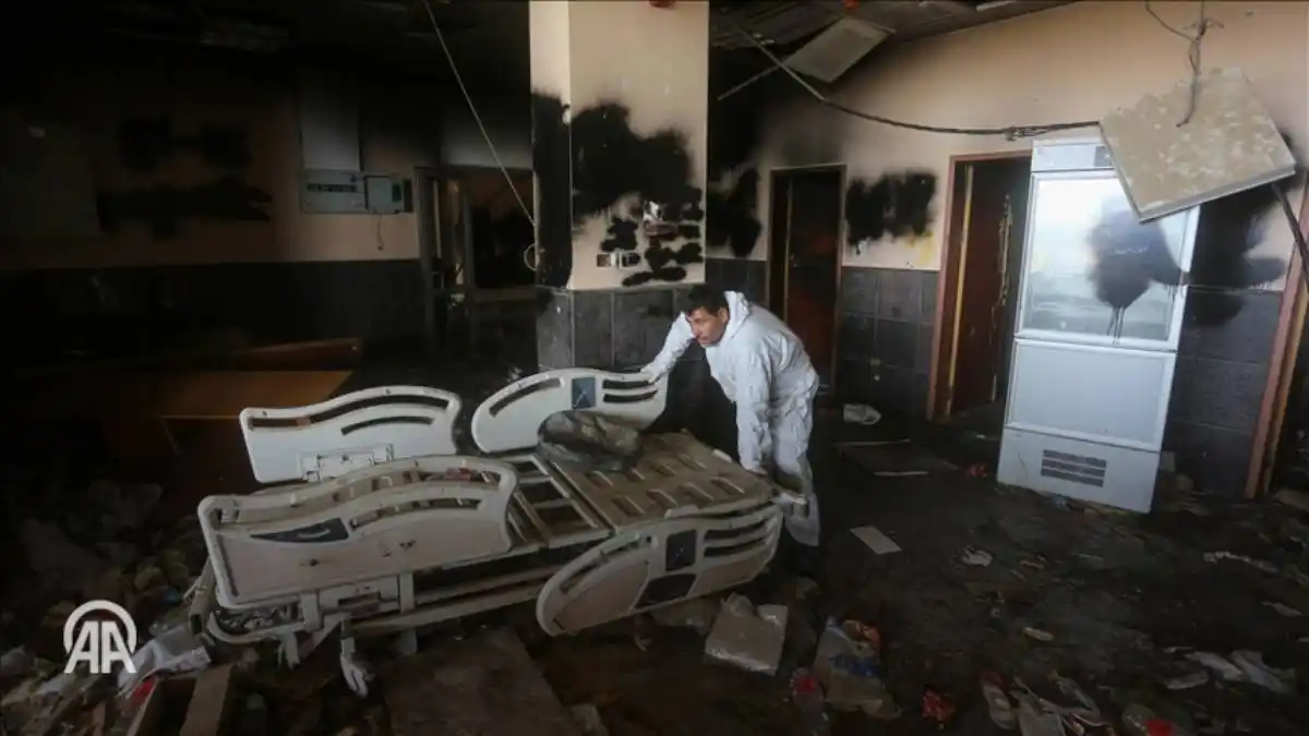 Image from Anadolu العربية: 🏥 بينما دمّر <a class="text-blue-500 hover:underline cursor-pointer" ...