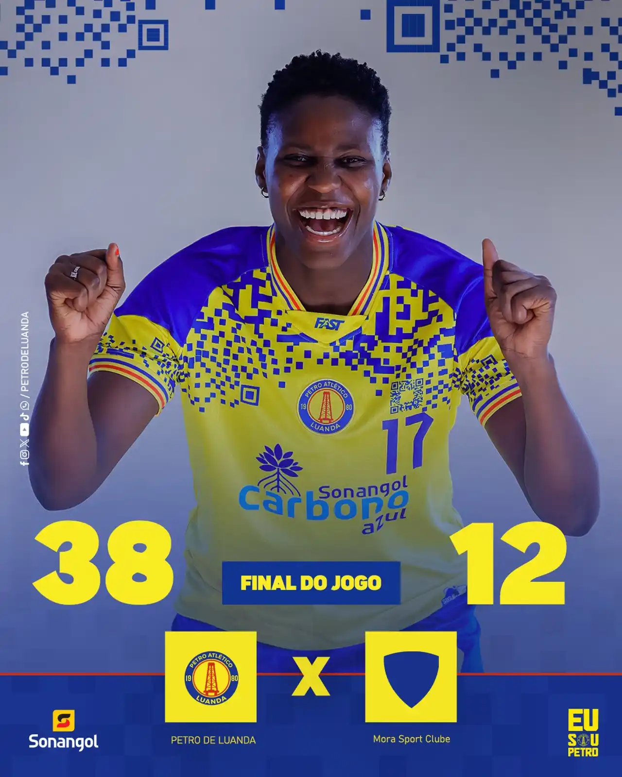 Image from Petro de Luanda : Campeonato Nacional | Resultado Final ✅🔝 Petro de Luanda 3️⃣8️⃣🆚1️⃣2...