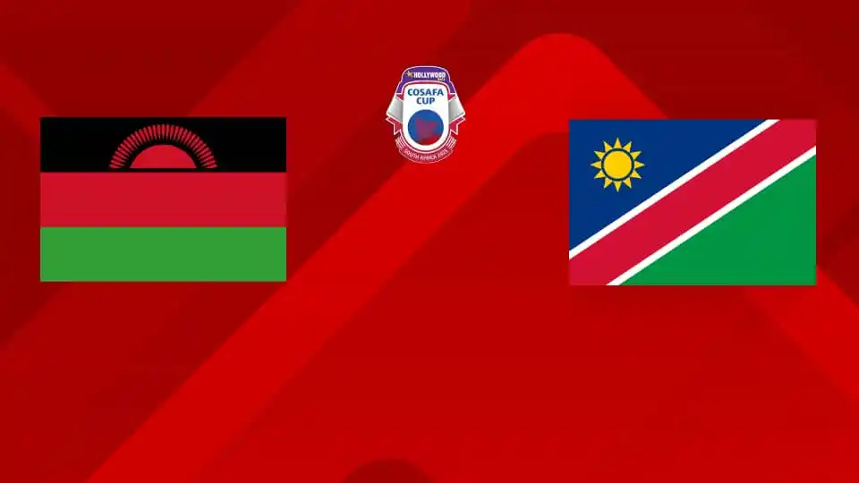 Image from GOtv Namibia: *COSAFA 2/3:* 🇲🇼 MALAWI 🆚 NAMIBIA ⚽ We ball at 2.50PM on SS PSL ch...