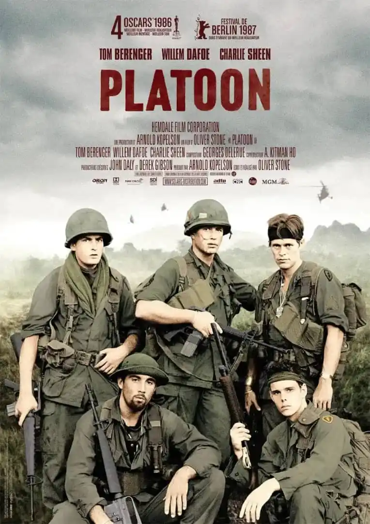 Image from Waploaded.com: Download Platoon (1986) Chris Taylor, a neophyte recruit in Vietnam, ...