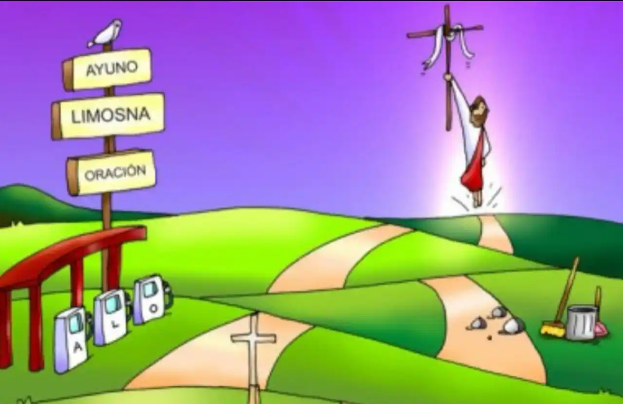 Image from Noticias Martín Valverde: EvDH:”Jesús dijo a sus discípulos: Tengan cuidado de no practicar su j...