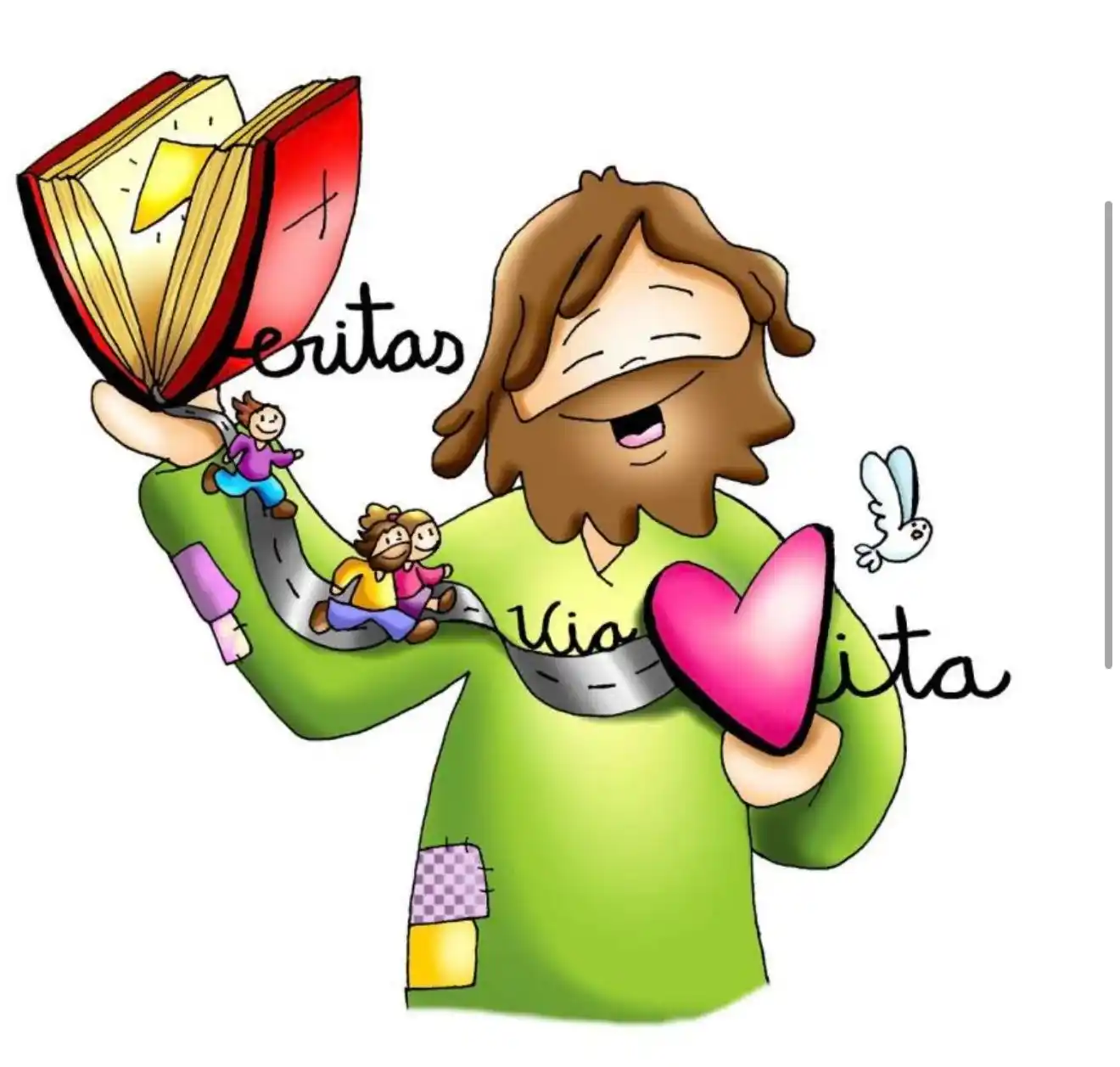 Image from Noticias Martín Valverde: EvDH:”Padre Santo… No te pido que los saques del mundo, sino que los p...
