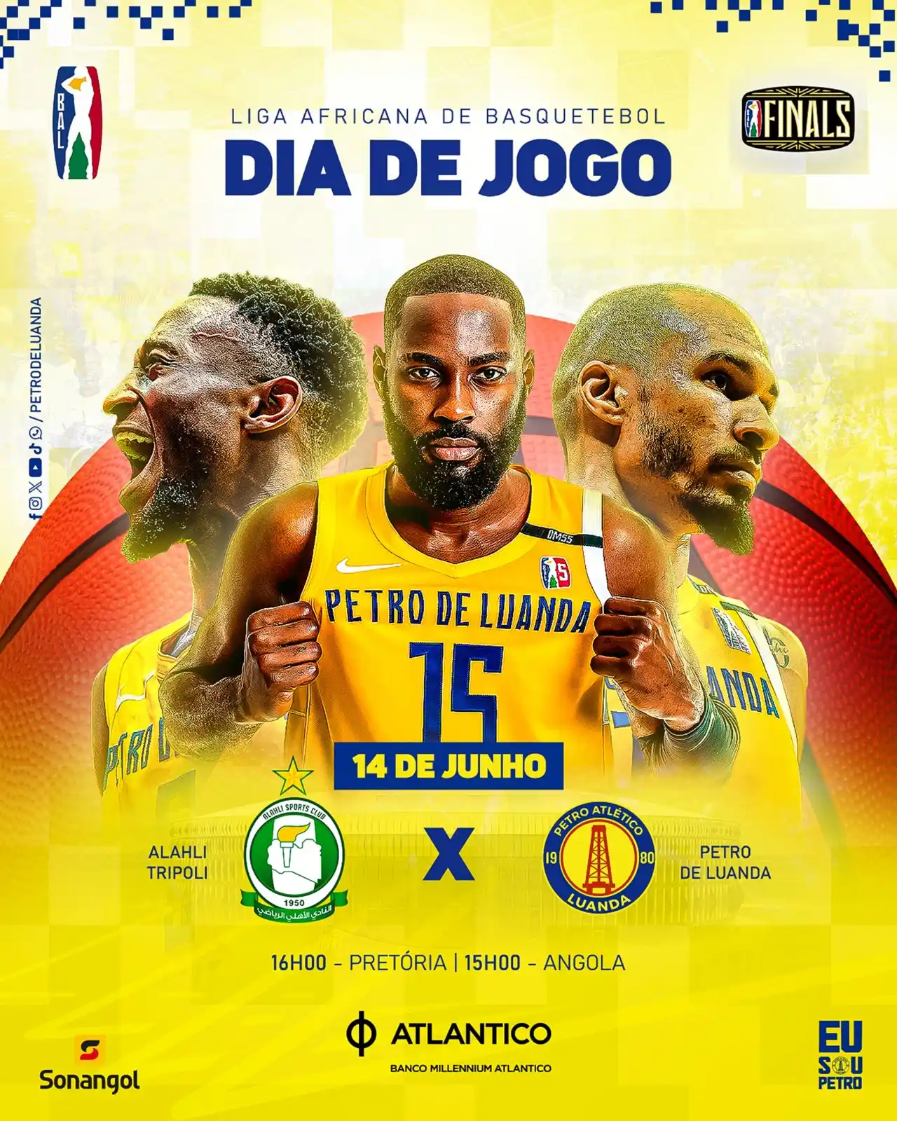 Image from Petro de Luanda : *F I N A L* 🔥💪🏽 🆚 Alahli Tripoli 🗓️ 14 de Junho ⏰ 1...