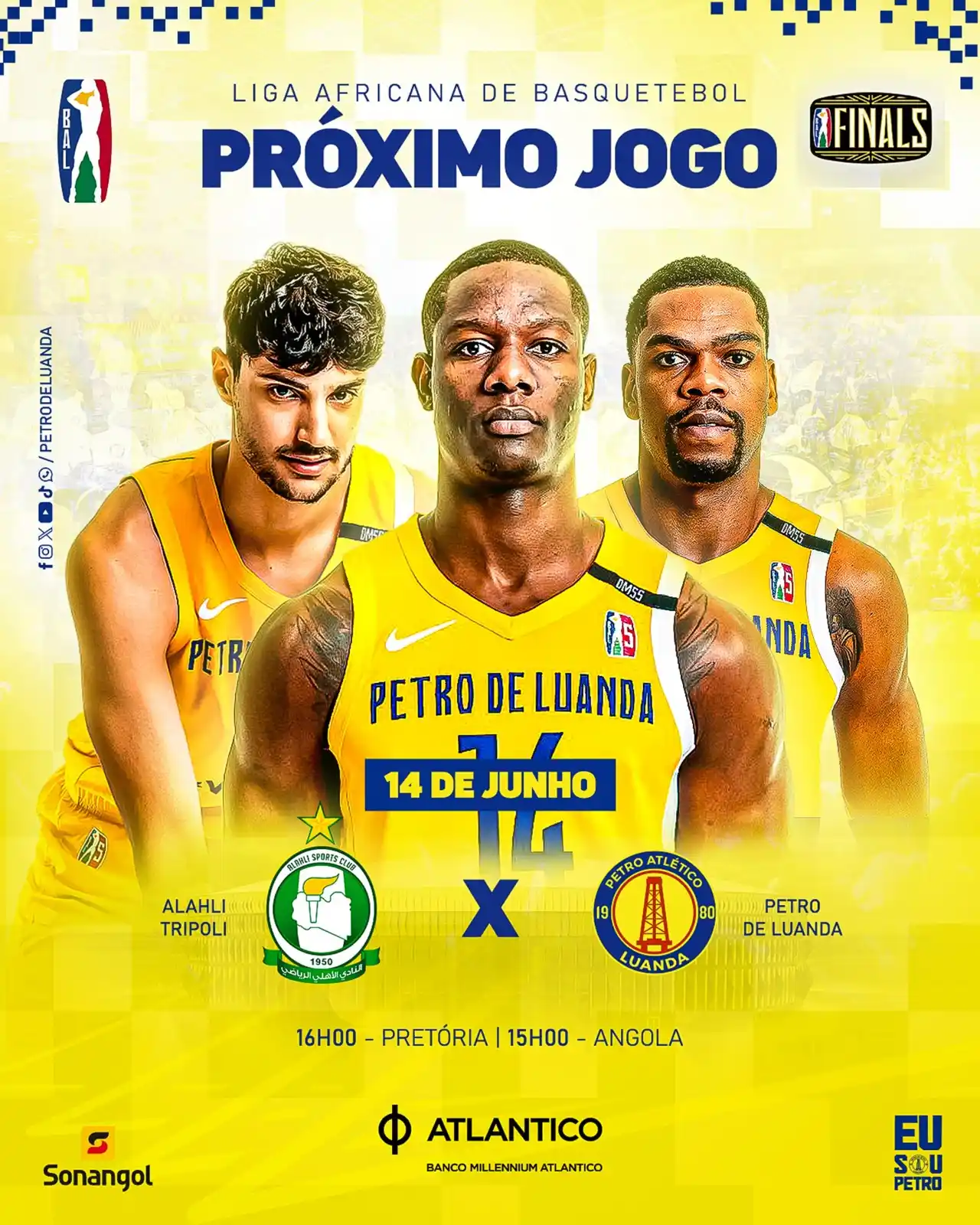 Image from Petro de Luanda : F I N A L | Próximo Jogo 🔜🔥💪🏽 🆚 Alahli Tripoli 🗓️...