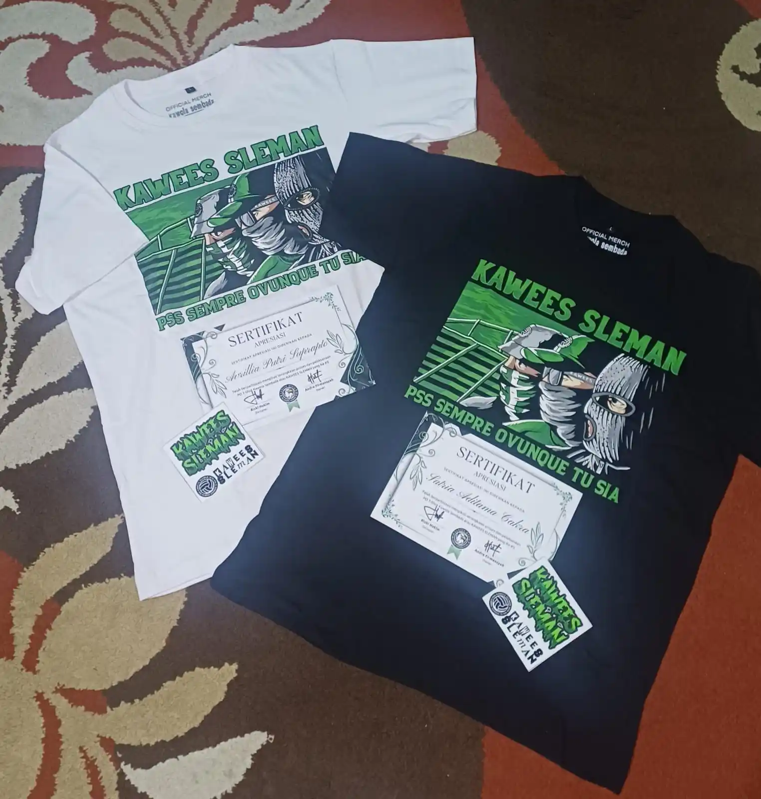 Image from PSS SLEMAN & TIMNAS INDONESIA  || Made By ADMIN KAWEES: *Hai teman-temann*💚🔥  Open po kaos KAWEES <a class="text-blue-500 ho...