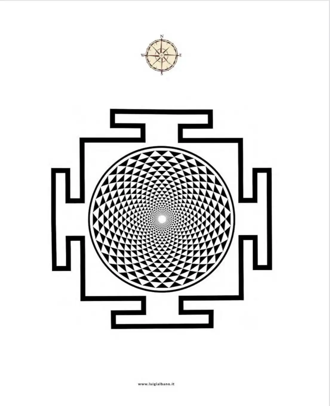 Image from 𝓡𝓘𝓢𝓥𝓔𝓖𝓛𝓘𝓞 𝓟𝓤𝓝𝓣𝓞 𝓩𝓔𝓡𝓞 𝓒𝓤𝓡𝓘𝓞𝓢𝓘𝓣Á: ✨ Il Quadrante Grafico Yantra: Un Viaggio di Energia, Spiritualità e T...