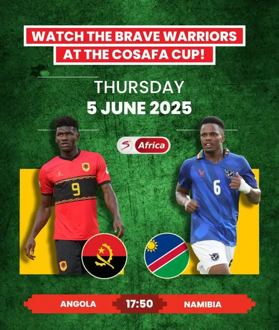Image from GOtv Namibia: It's time! Watch 🇦🇴 ANGOLA 🆚 NAMIBIA 🇳🇦 on GOtvStream now! 🔥⚽ *...