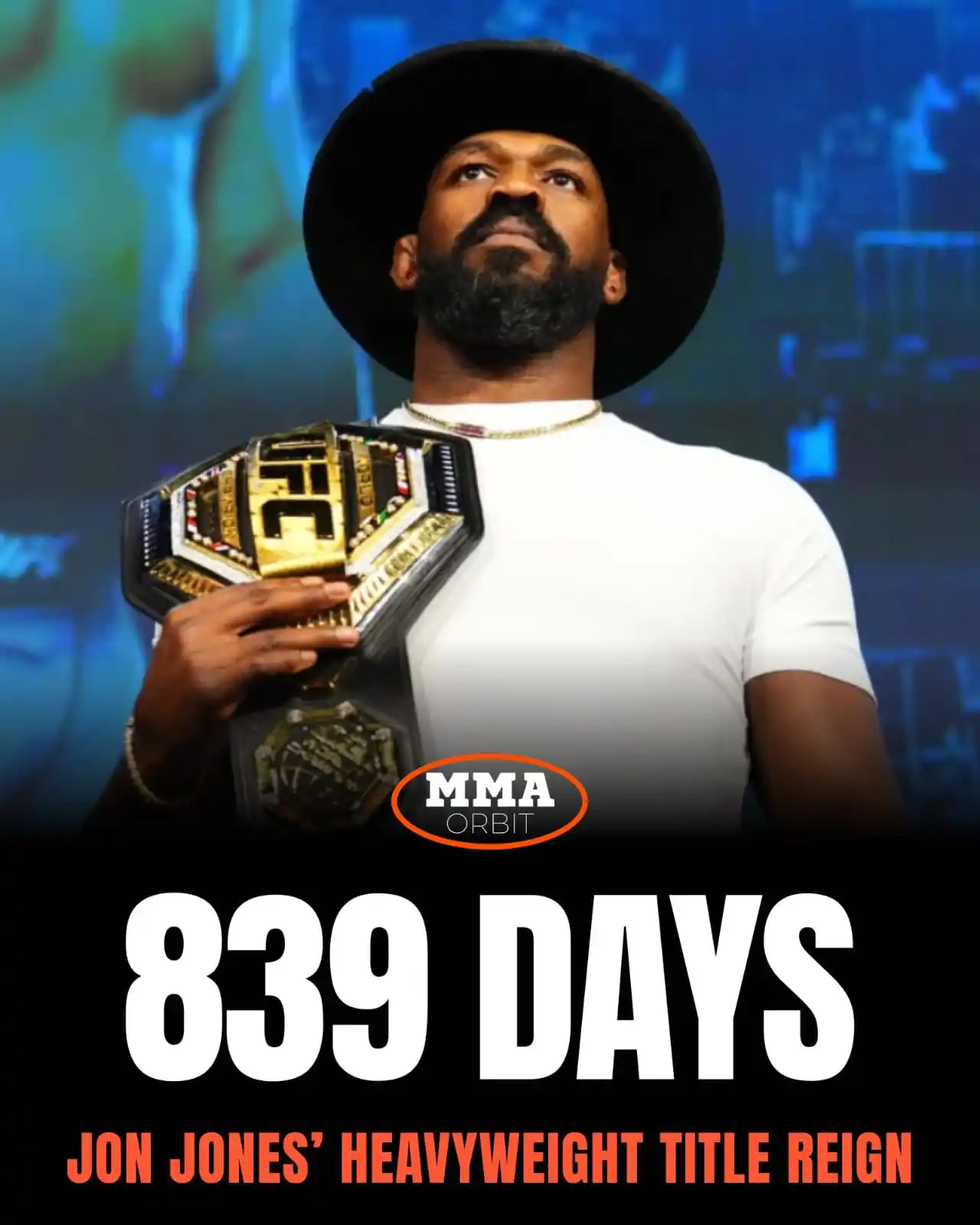 Image from MMA Orbit: Jon Jones’ undisputed UFC heavyweight title reign has come to an end a...