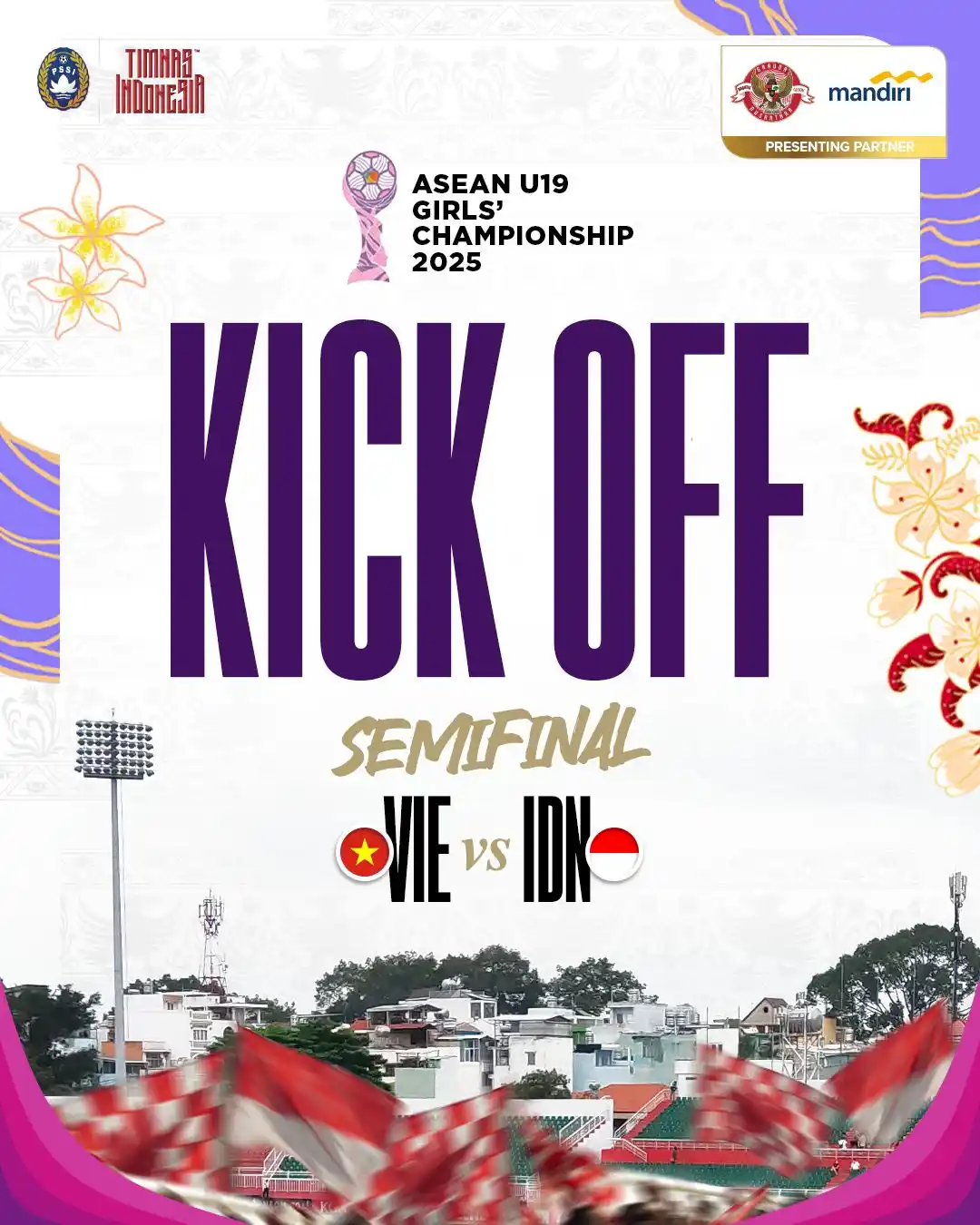 Image from PSS SLEMAN & TIMNAS INDONESIA || Made By ADMIN KAWEES: Kick-off babak pertama ⏱️ ‣ <a class="text-blue-500 hover:underline ...