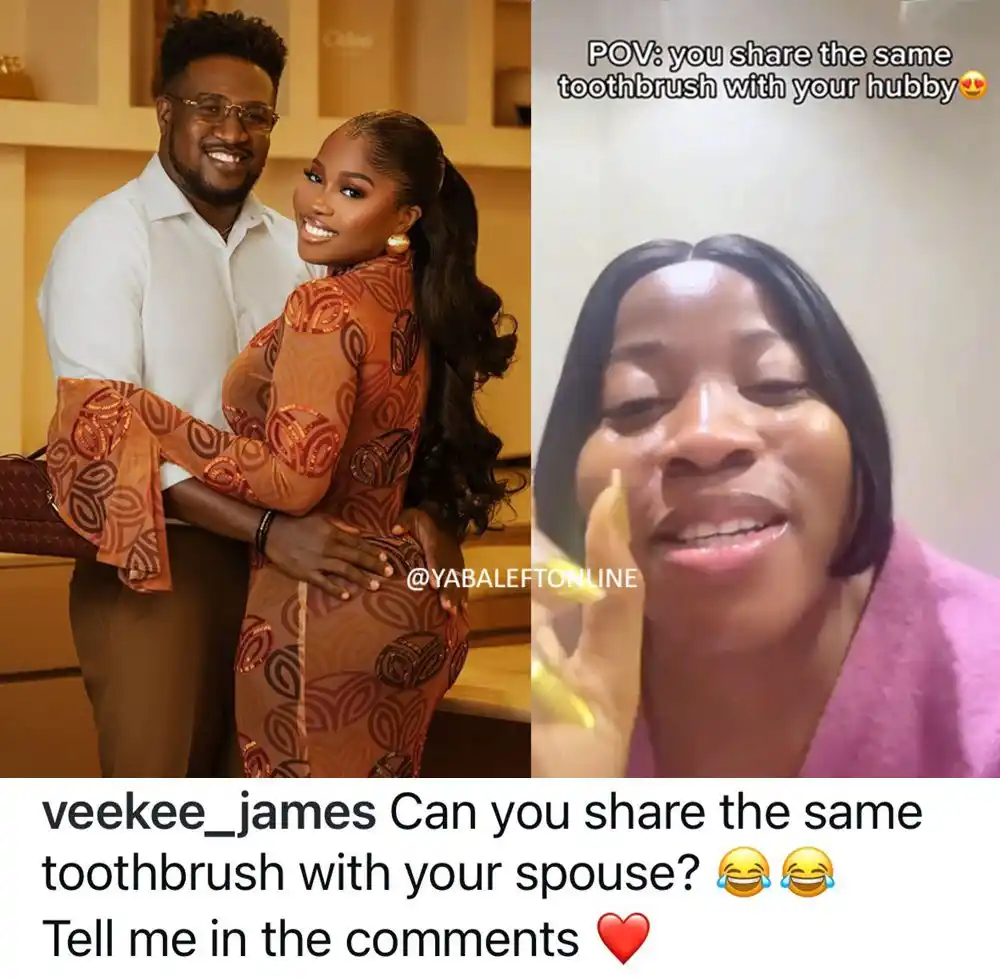 Image from MADMO News: “My husband and I have been sharing the same toothbrush for the past 3...