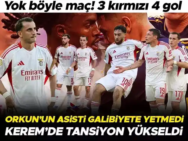Image from Spor Arena: Orkun Kökçü'nün asist yaptığı, Kerem Aktürkoğlu’nun da oynadığı Boca J...
