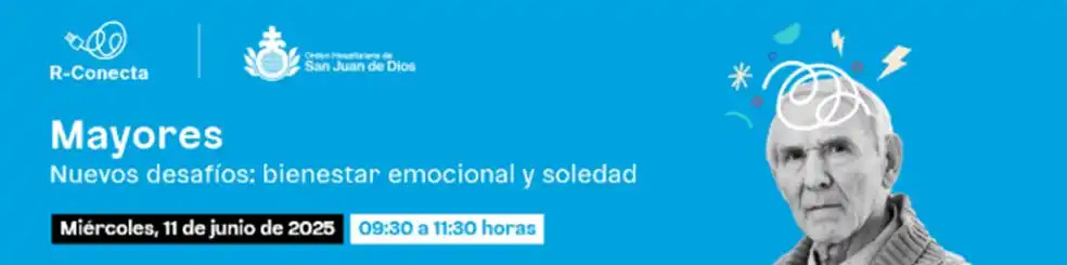 Image from Instituto Español De Investigación Enfermera: 🧠 *R-Conecta: Salud mental y bienestar emocional en personas mayores*...
