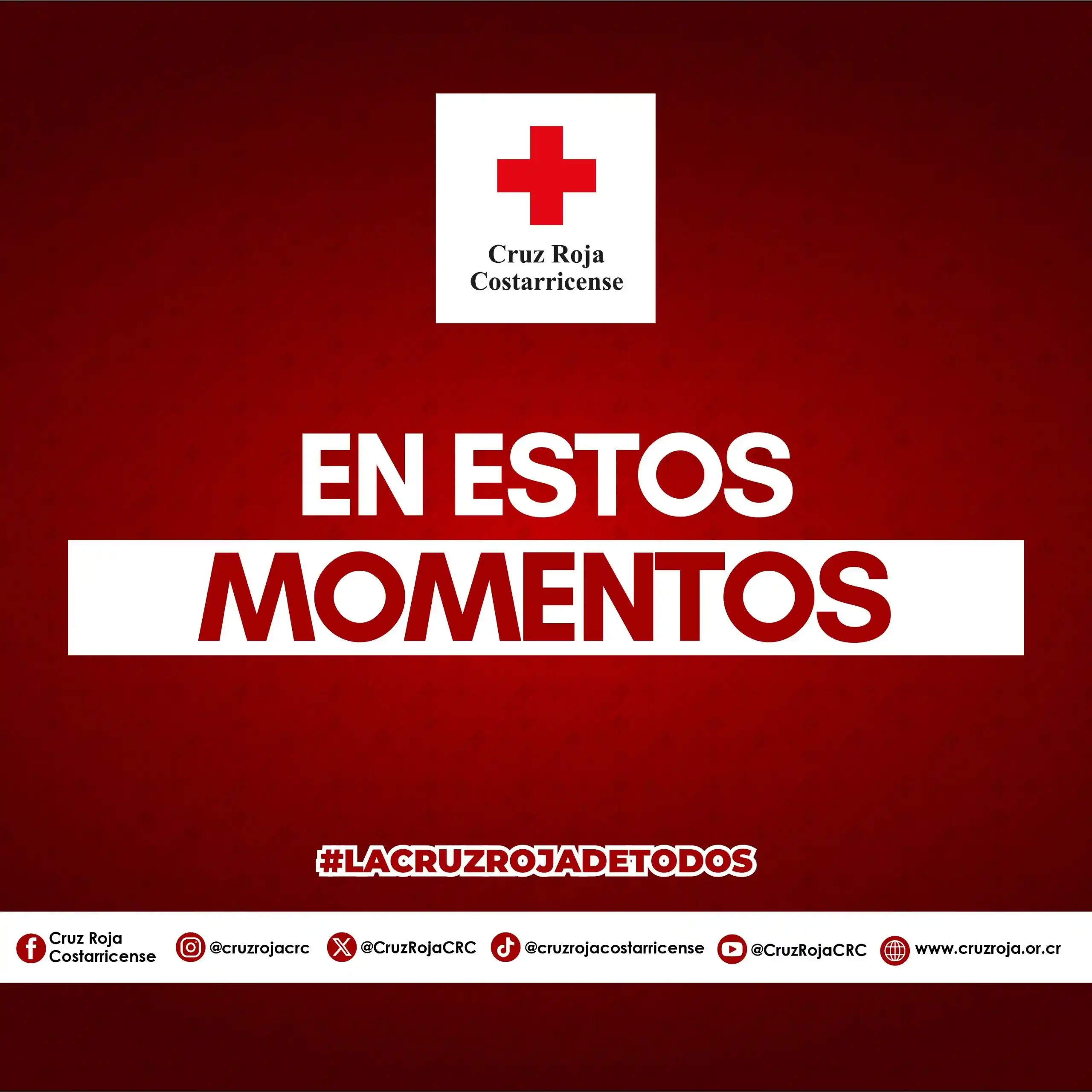 Image from Cruz Roja Costarricense: Respondemos con una ambulancia de soporte avanzado y un camión de resc...