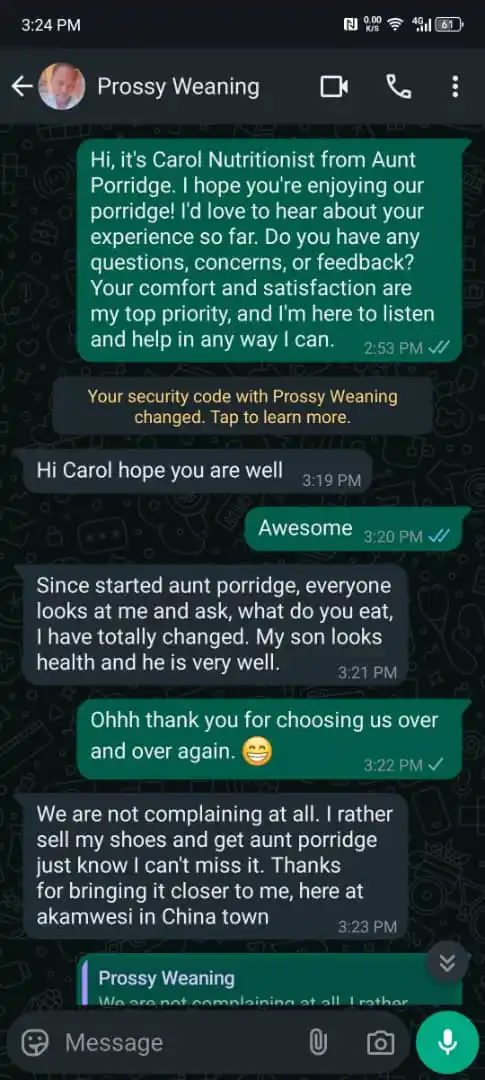 Image from Aunt Porridge: Thank you for choosing AuntPorridge 🙏...