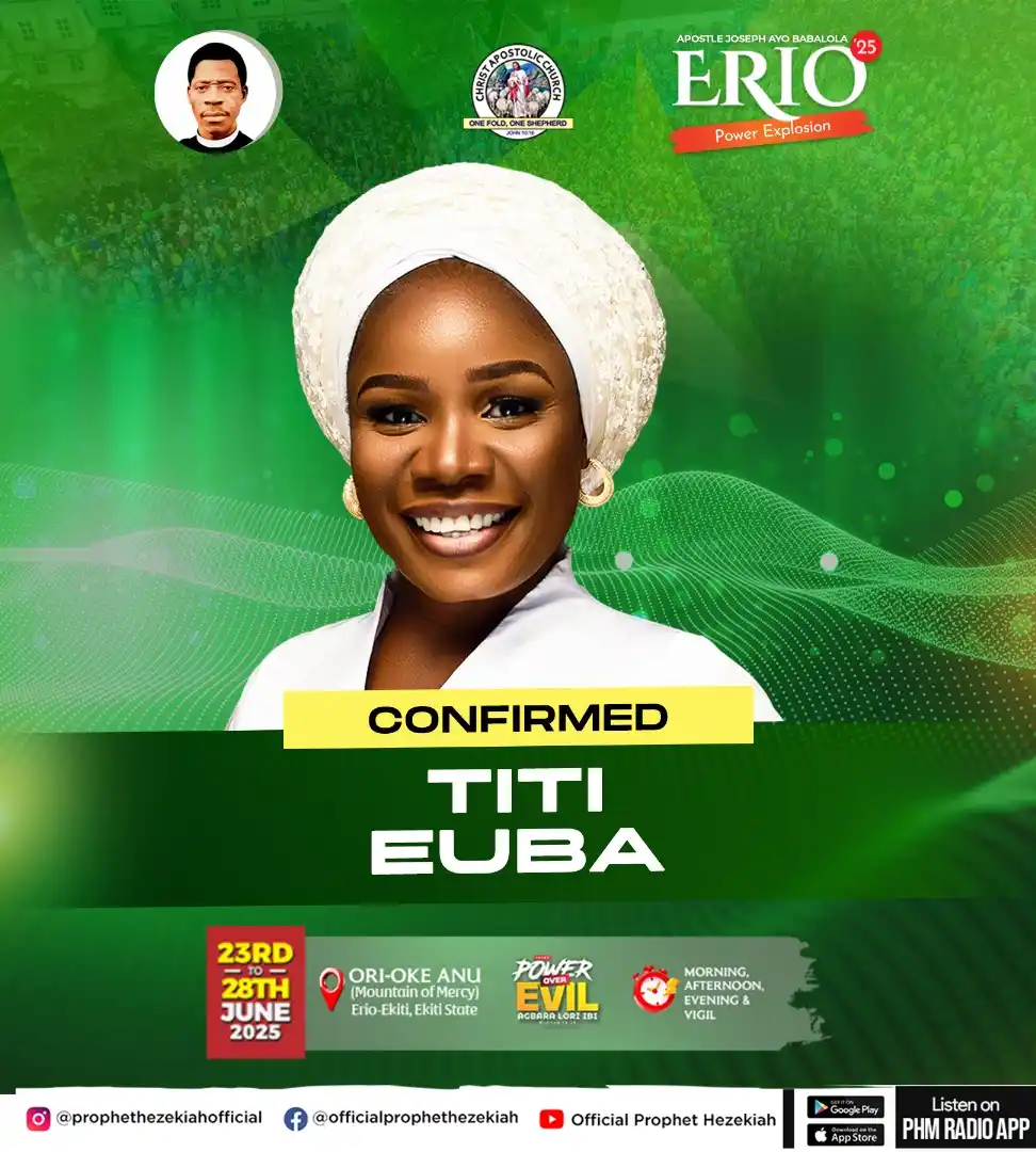 Image from Prophet/Evang. Hezekiah Oladeji: 🔥 The Wait Is Over! Gracing the stage of Erio Power Explosion for th...