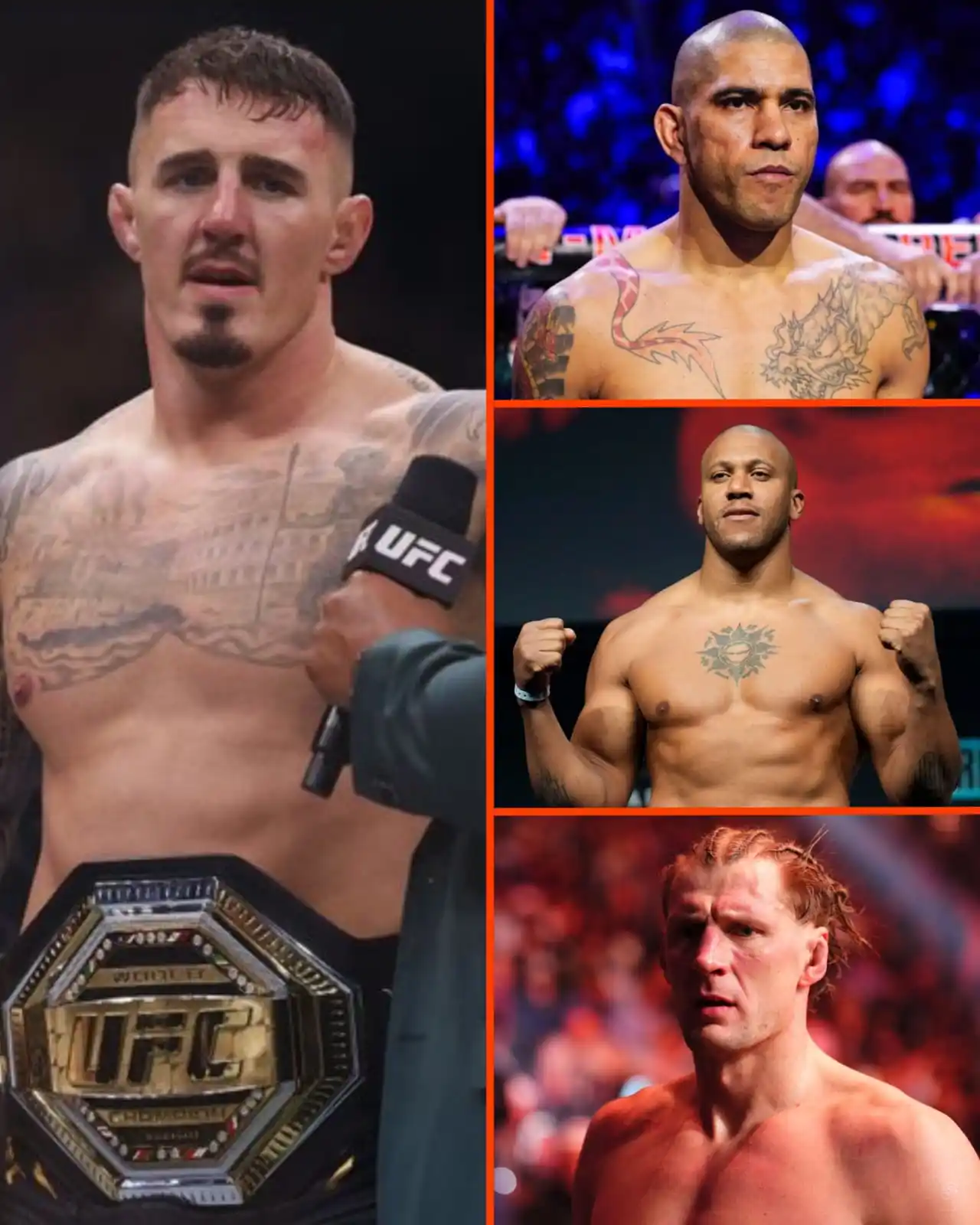 Image from MMA Orbit: Who should be the opponent for Tom Aspinall’s first official title def...
