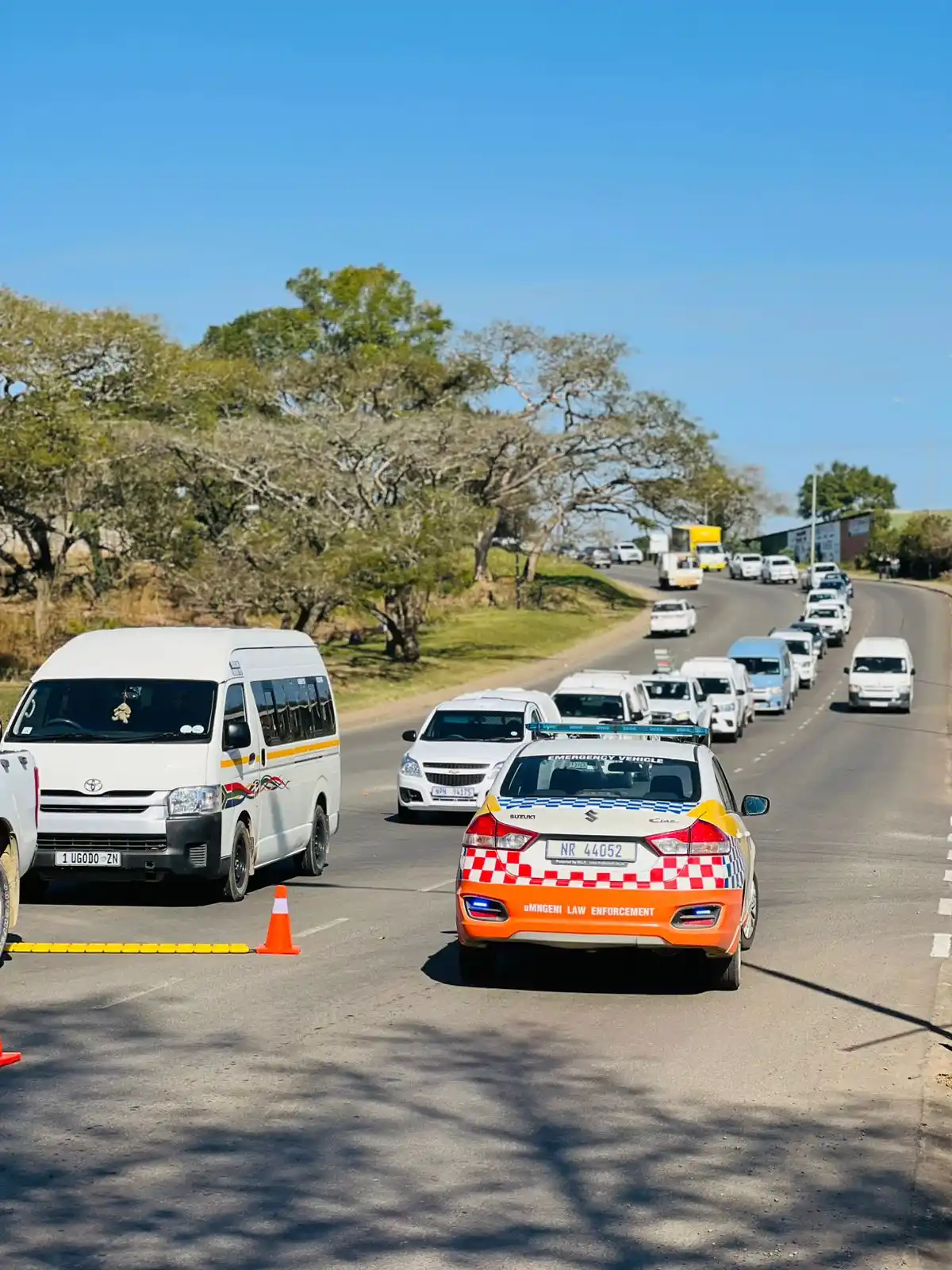 Image from uMngeni Municipality : A MUNICIPALITY AT WORK  Our traffic law enforcement personnel conducti...
