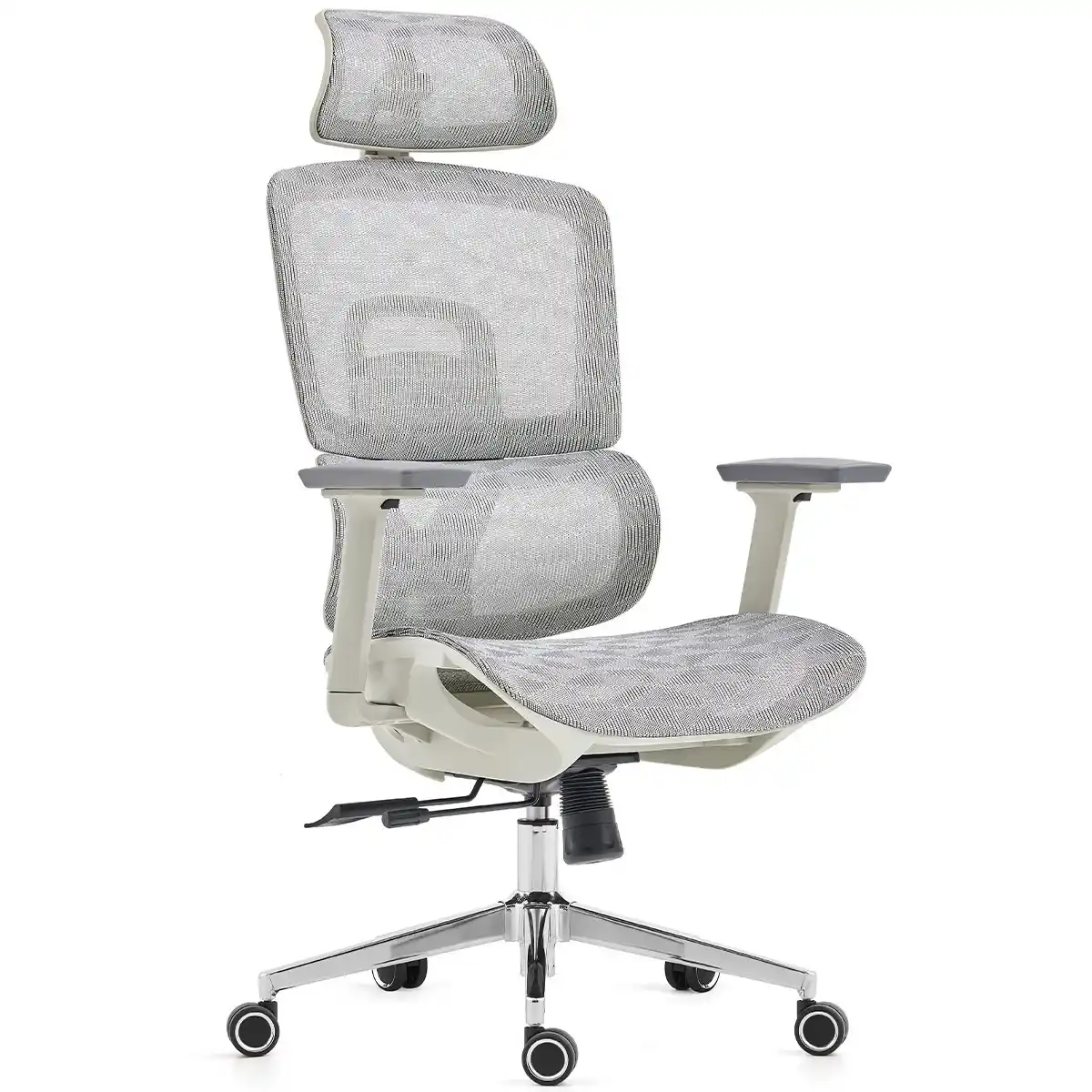 Image from Ofertas Terabyte!: ✨ Cadeira de Escritório Dr. Office Business Pro Cinza ✨ Mesh 3D, ajust...