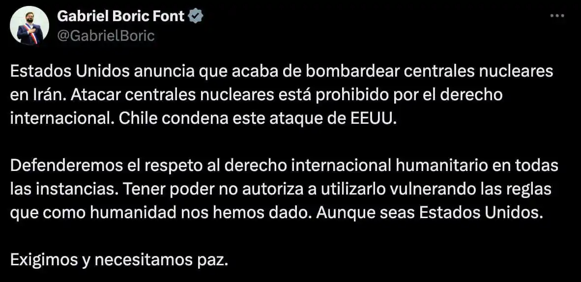 Image from 🗞️ | ALERTAS MUNDIAL | 🚨: *🇨🇱🇮🇷⚔️🇺🇸 | <a class="text-blue-500 hover:underline cursor-point...