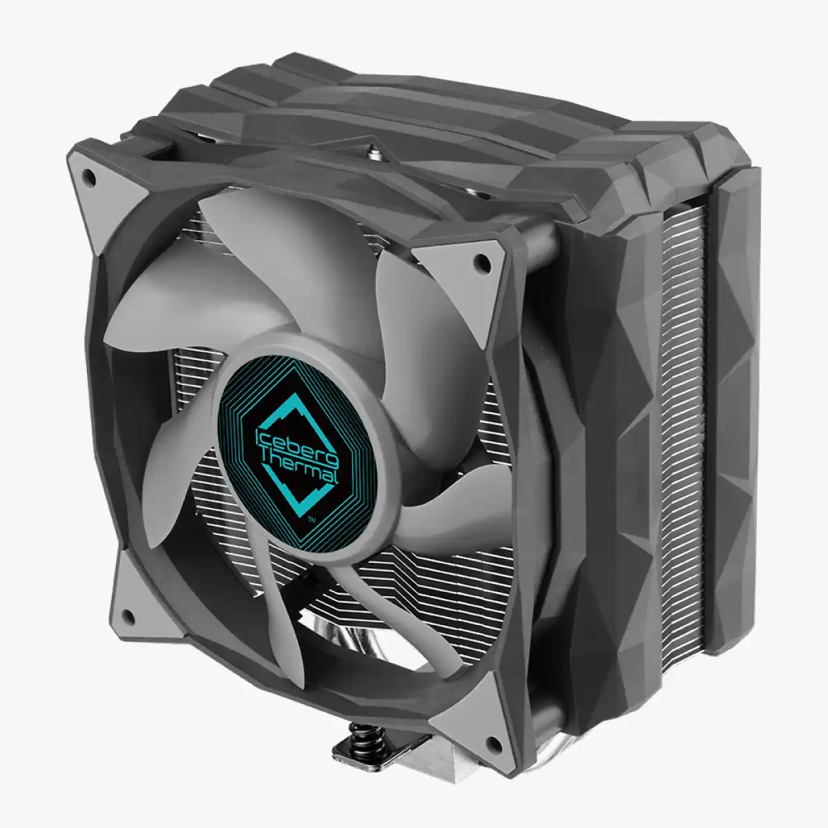 Image from Ofertas Terabyte!: 🧊 Desempenho térmico robusto com visual imponente! O Cooler Iceberg ...