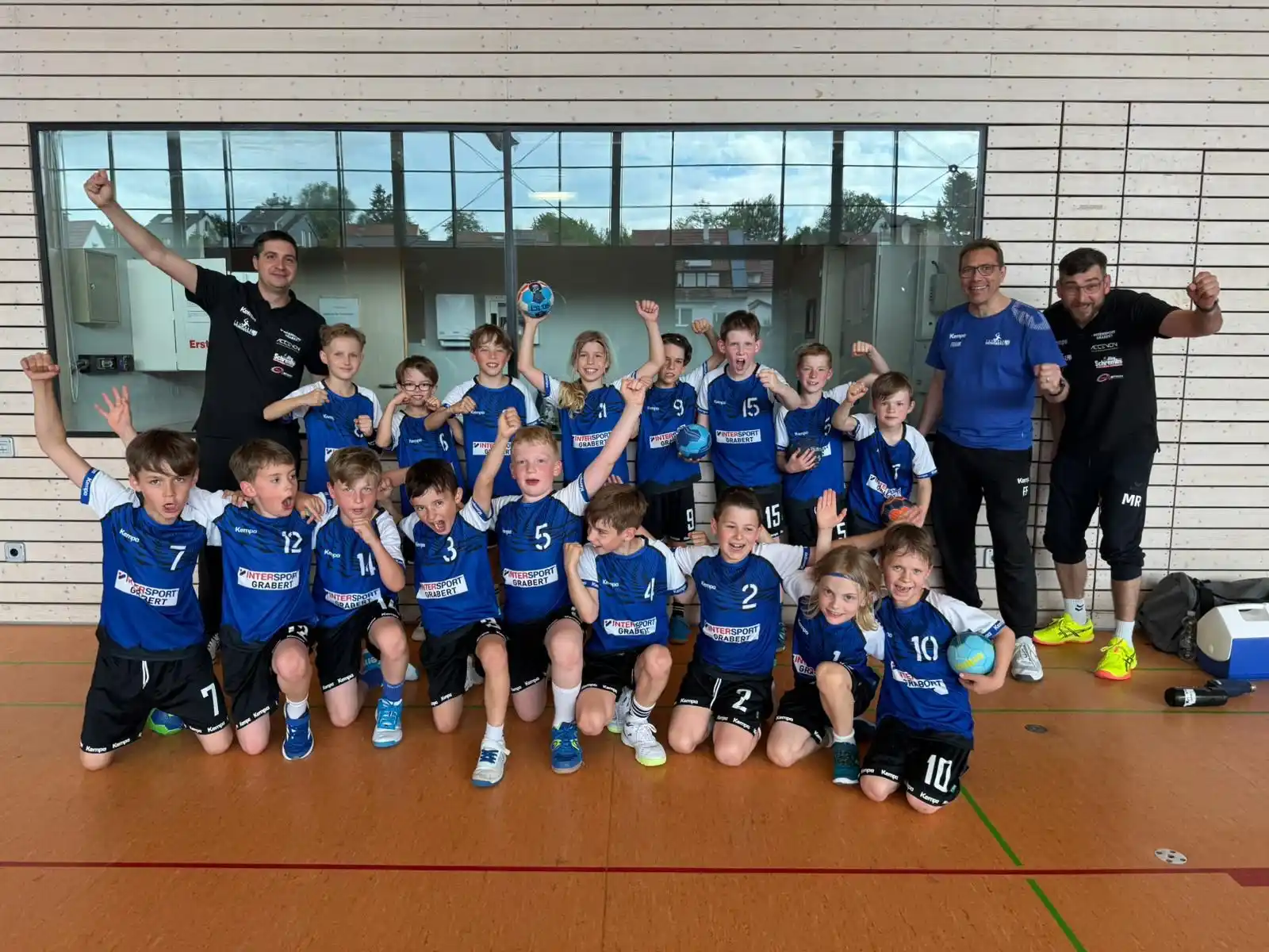 Image from TSV Weinsberg Abtl. Handball: Erfolgreiche Quali für die männliche E-Jugend  Die männliche E-Jugend ...